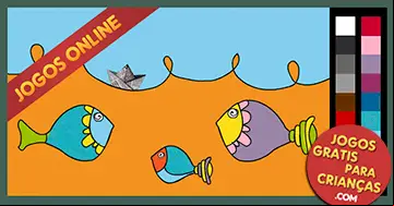 Jogos de colorir desenhos infantis gr
