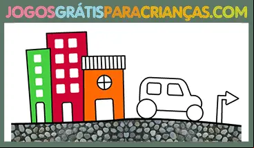 Desenhos infantis para colorir online. Jogos de pintar gratis para crian